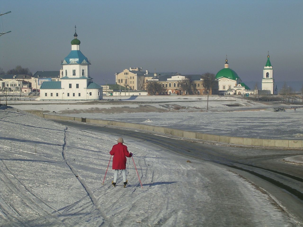 Cheboksary - a stairway to Volga's bay